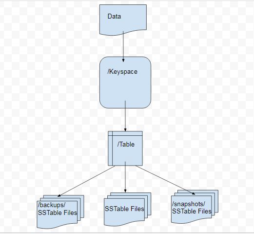 Data directory structure for backups